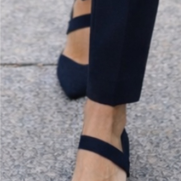 Anne Klein Shoes - Anne Klein Navy Flats